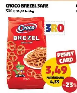 Penny CROCO BREZEL SARE Ofertă