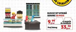 Penny BLOCKZ SET VITRINĂ SERVIRE 58 PIESE Ofertă
