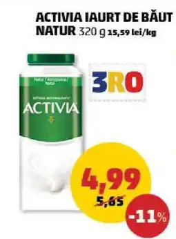Penny ACTIVIA IAURT DE BĂUT NATUR Ofertă