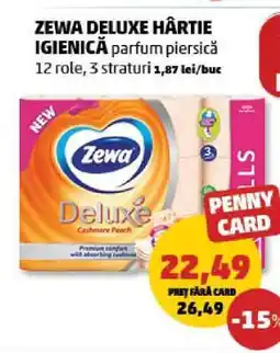 Penny ZEWA DELUXE Hârtie igienică Ofertă