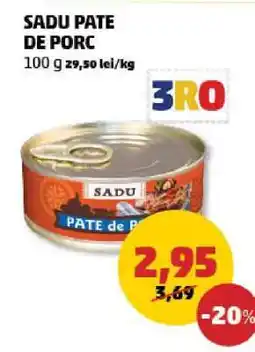 Penny SADU Pate de porc Ofertă