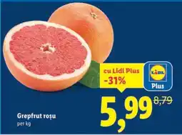 Lidl Grepfrut roșu Ofertă