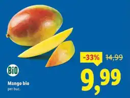 Lidl Mango bio Ofertă