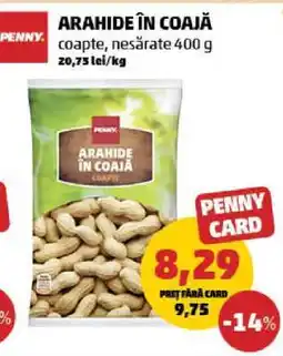 Penny ARAHIDE ÎN COAJĂ Ofertă
