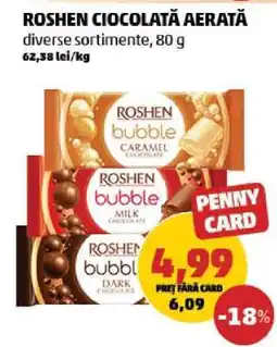 Penny ROSHEN Ciocolată aerată Ofertă