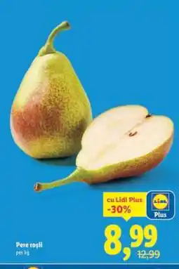 Lidl Pere roșii Ofertă