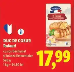 Lidl DUC DE COEUR Rulouri Ofertă