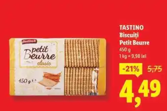 Lidl TASTINO Biscuiți Petit Beurre Ofertă