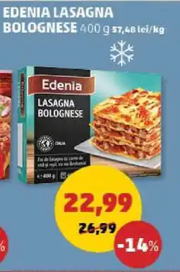 Penny Edenia Lasagna Bolognese Ofertă