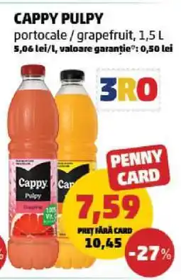 Penny Cappy Pulpy Ofertă