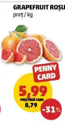 Penny Grapefruit roşu Ofertă