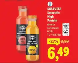 Lidl Solevita Smoothie High Protein Ofertă