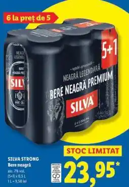 Lidl Silva Strong Bere neagră Ofertă