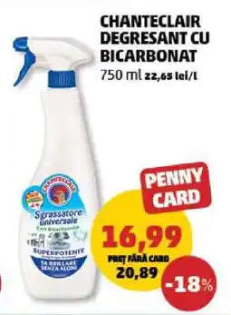 Penny CHANTECLAIR DEGRESANT CU BICARBONAT Ofertă