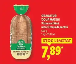 Lidl GRANATUR DOUĂ MAIELE Ofertă