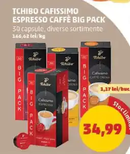 Penny Tchibo Cafissimo Espresso Caffè Big Pack Ofertă