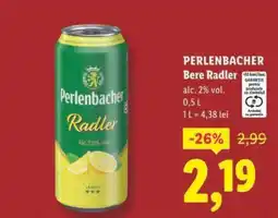 Lidl Perlenbacher Bere Radler Ofertă