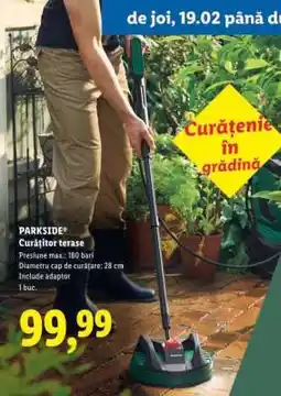 Lidl PARKSIDE Curățător terase Ofertă