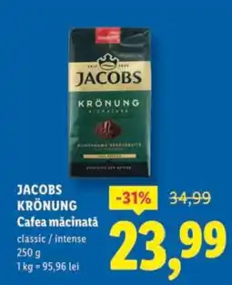 Lidl JACOBS KRÖNUNG Cafea măcinată Ofertă