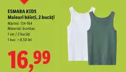 Lidl ESMARA KIDS Maiouri băieți, 2 bucăți Ofertă
