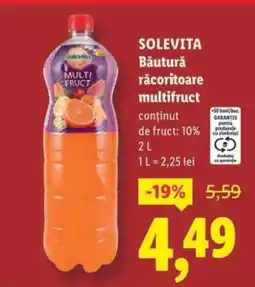 Lidl Solevita Băutură răcoritoare multifruct Ofertă