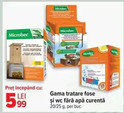 Carrefour Gama tratare fose și wc fără apă curentă Ofertă