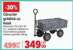 Carrefour Cărucior grădină cu husă Ofertă