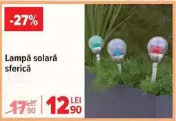 Carrefour Lampă solară sferică Ofertă