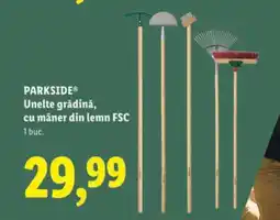 Lidl PARKSIDE Unelte grădină Ofertă