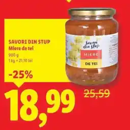 Lidl Savori din stup Miere de tei Ofertă