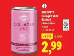 Lidl SOLEVITA Collagen Shot Ofertă