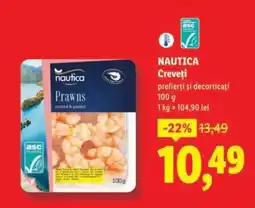 Lidl Nautica Creveți Ofertă
