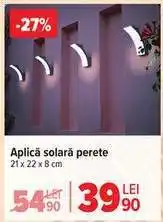 Carrefour Aplica solară perete Ofertă