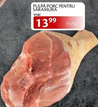 Pulpa porc pentru saramura vrac