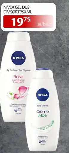 Unicarm Nivea gel dus div sort Ofertă