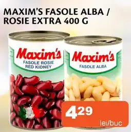 Unicarm Maxim's fasole alba / rosie extra Ofertă