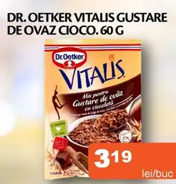 Unicarm Dr. oetker vitalis gustare de ovaz cioco Ofertă