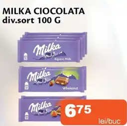 Unicarm Milka ciocolata div.sort Ofertă