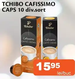 Unicarm Tchibo cafissimo caps 10 div.sort Ofertă