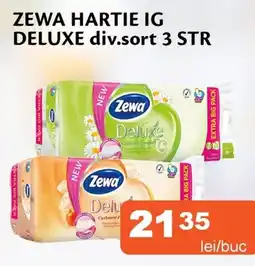 Unicarm Zewa hartie ig deluxe div.sort 3 str Ofertă