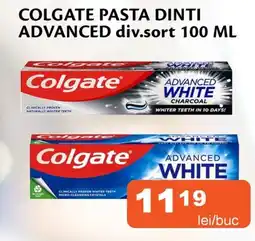 Unicarm Colgate pasta dinti advanced div.sort Ofertă