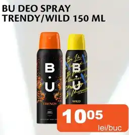 Unicarm Bu deo spray trendy/wild Ofertă
