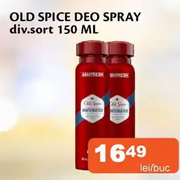Unicarm Old spice deo spray div.sort Ofertă