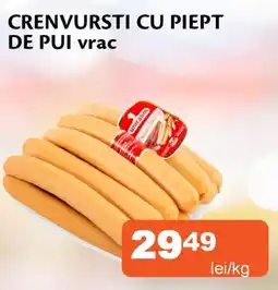 Unicarm Crenvursti cu piept de pui vrac Ofertă