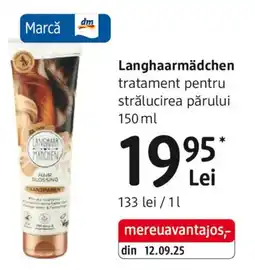 DM Langhaarmädchen tratament pentru strălucirea părului Ofertă
