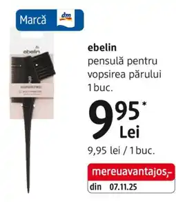 DM Ebelin pensulă pentru vopsirea părului Ofertă