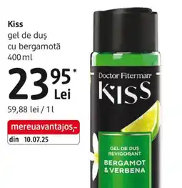 DM Kiss gel de duş cu bergamotă Ofertă