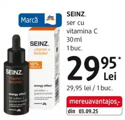 DM SEINZ ser cu vitamina C Ofertă