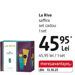 DM La Rive saffira set cadou Ofertă