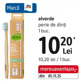 DM Alverde perie de dinți Ofertă
